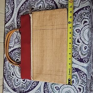 Vintage bag straw